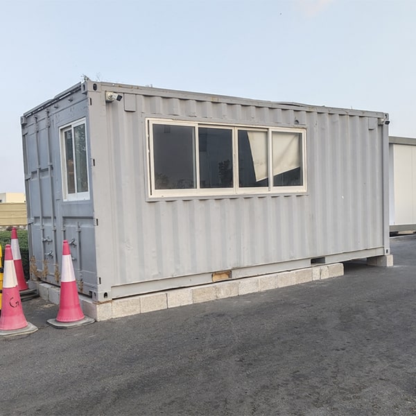 our portable classroom trailers include amenities such as heating and air conditioning, desks, and whiteboards